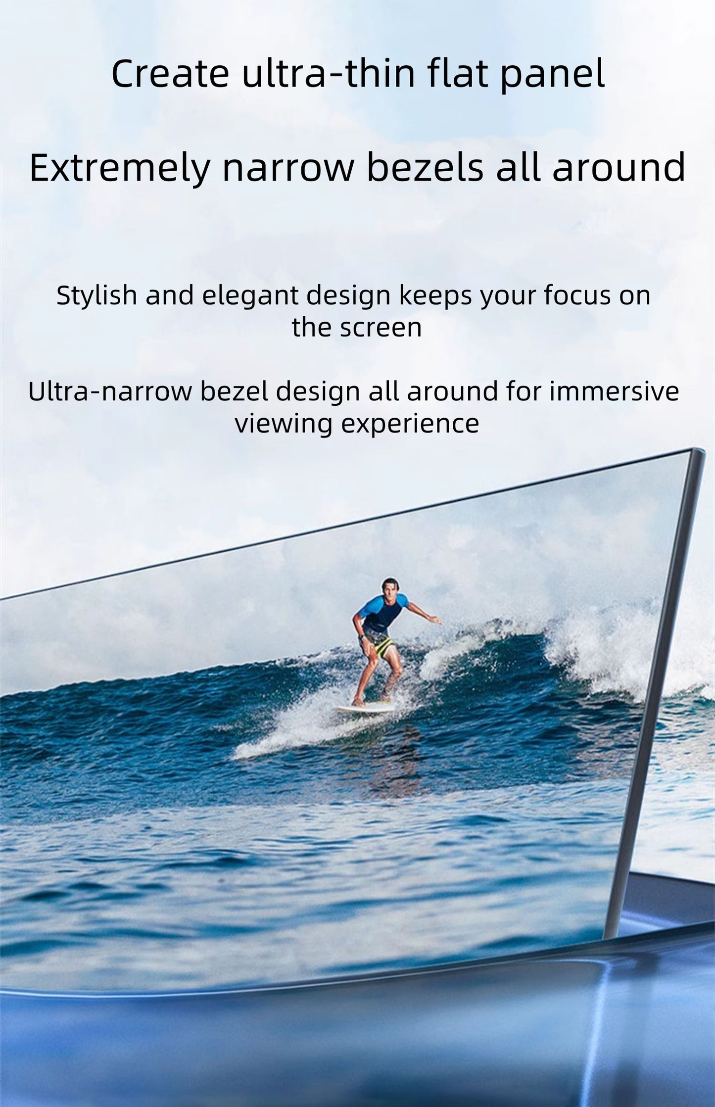 ProView 4K 72”-150” Dusk Grey Projection Screen, Featuring A Fixed Frame, Suits For 1500+ Lumens Projectors