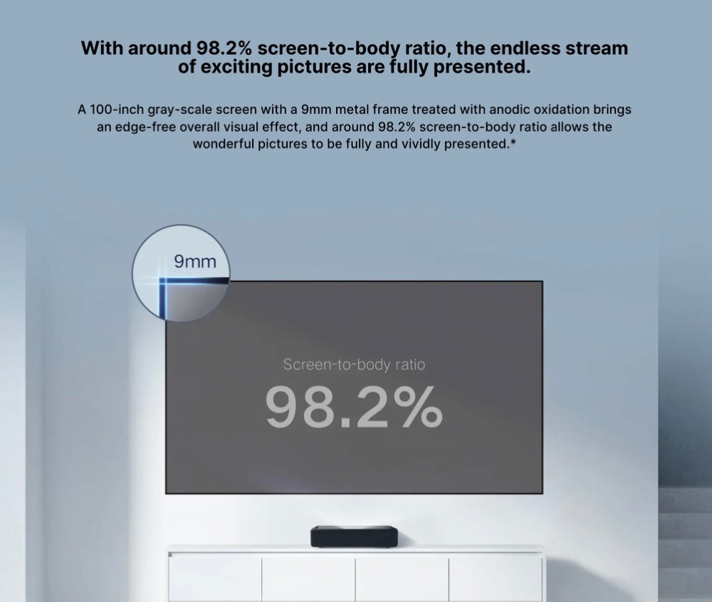 Formovie 80-120“ Inch Fresnel ALR Ultra Short Throw Projector Screen For UST