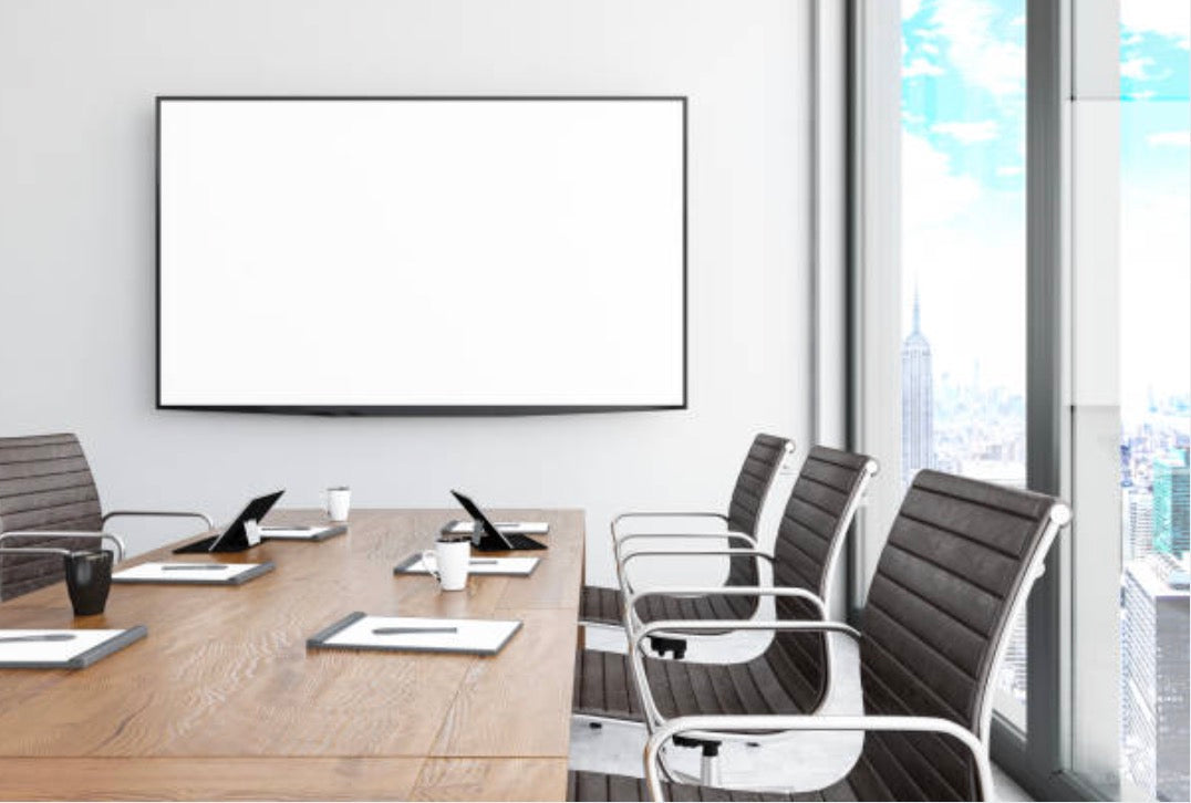 ProView 4K 72"-150"White Crystal Projection Screen, Featuring A Fixed Frame, Suitable For Any Projector