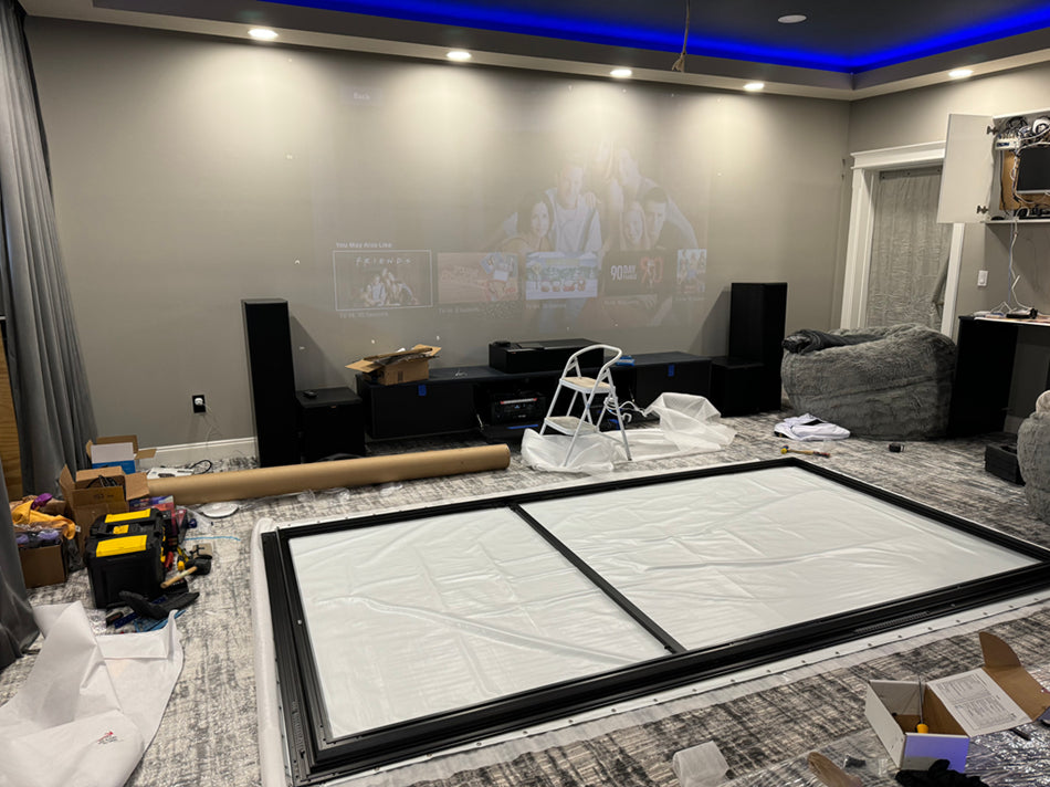 Projector Services Free Delivery And On-site Installation Services – ProView Projector Screen